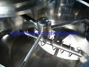 Máquina de mistura do controle do PLC e de granulagem molhada de aço inoxidável para a farmácia