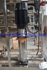 Máquinas da purificação de água mineral com a máquina de engarrafamento automática