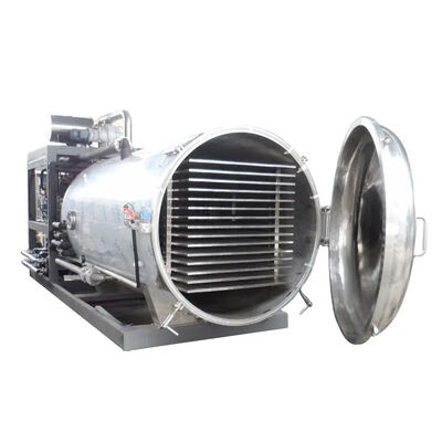 Bom preço Os alimentos para animais de estimação do secador de gelo do alimento da máquina de secagem/frutificam equipamento de secagem do gelo do pó de leite da capacidade do secador de gelo 200kgs on-line