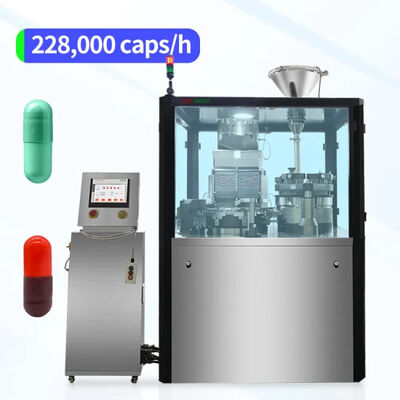Bom preço 220/380V 24000 cápsulas/min Capacidade Máquina de enchimento de cápsulas de gel Voltagem personalizada on-line