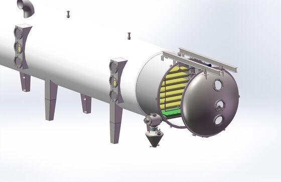 Bom preço Secador alto da correia do vácuo da durabilidade para secar o óleo de cânhamo, 2 anos de garantia on-line