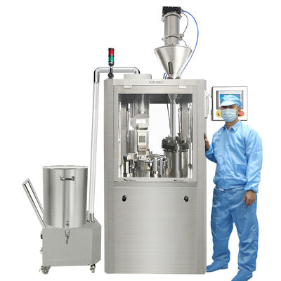 Bom preço 3 furos encerram o enchimento automático da cápsula da máquina de enchimento on-line