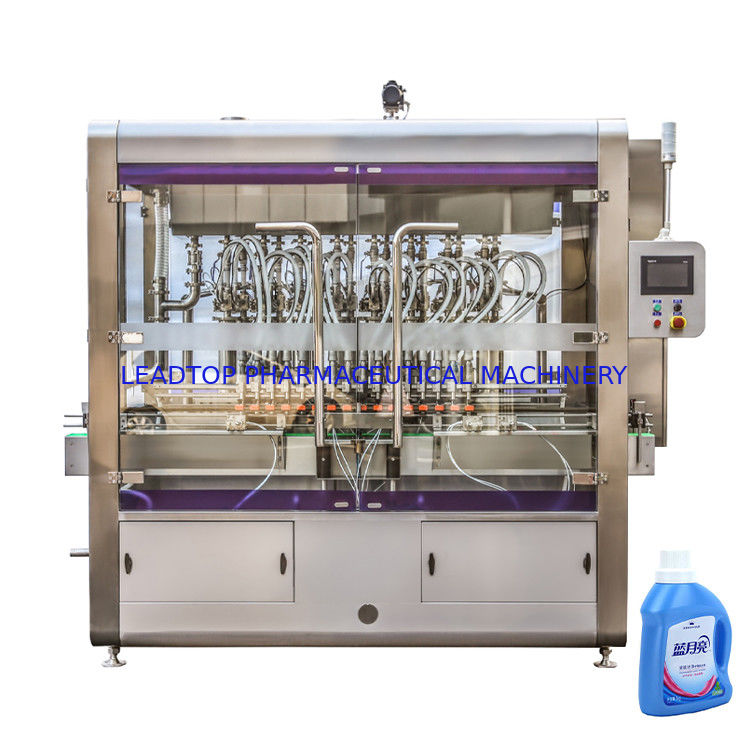 Máquina rotativa de enchimento de líquido com < 1% de precisão Capacidade 50-5000ml Certificado CE/GMP/SGS