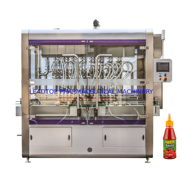 Máquina de enchimento automática de garrafas de líquido rotativa de 700 kg de peso 6 kW Consumo de energia Certificado CE