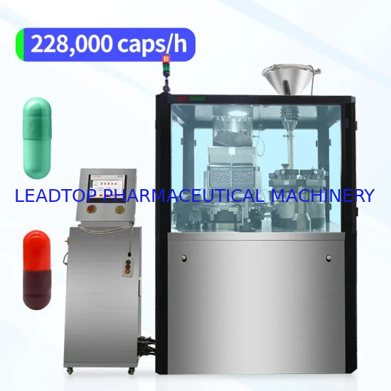 220/380V 24000 cápsulas/min Capacidade Máquina de enchimento de cápsulas de gel Voltagem personalizada