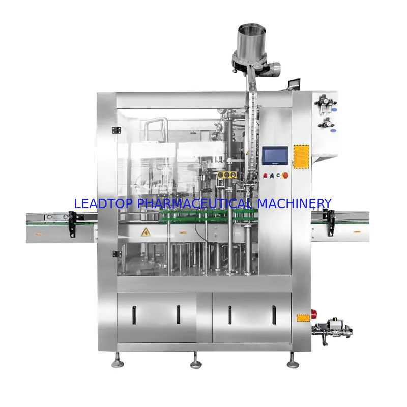 16 bicos CE Máquina rotativa de enchimento de garrafas líquidas para 50-5000ml de capacidade de enchimento