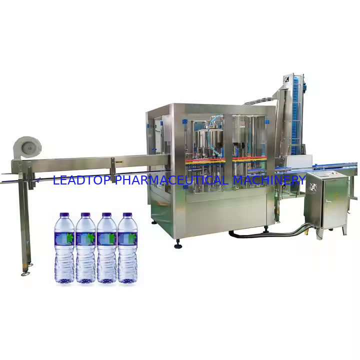 Máquina automática de enchimento de líquido de 21 toneladas para enchimento de sucos de bebidas 0,2-2,5L