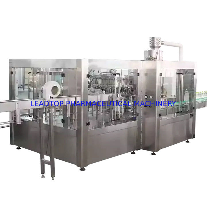 Máquina rotativa de enchimento de garrafas de líquido com 8-14 bicos para recipientes de 0,2-2,5 L