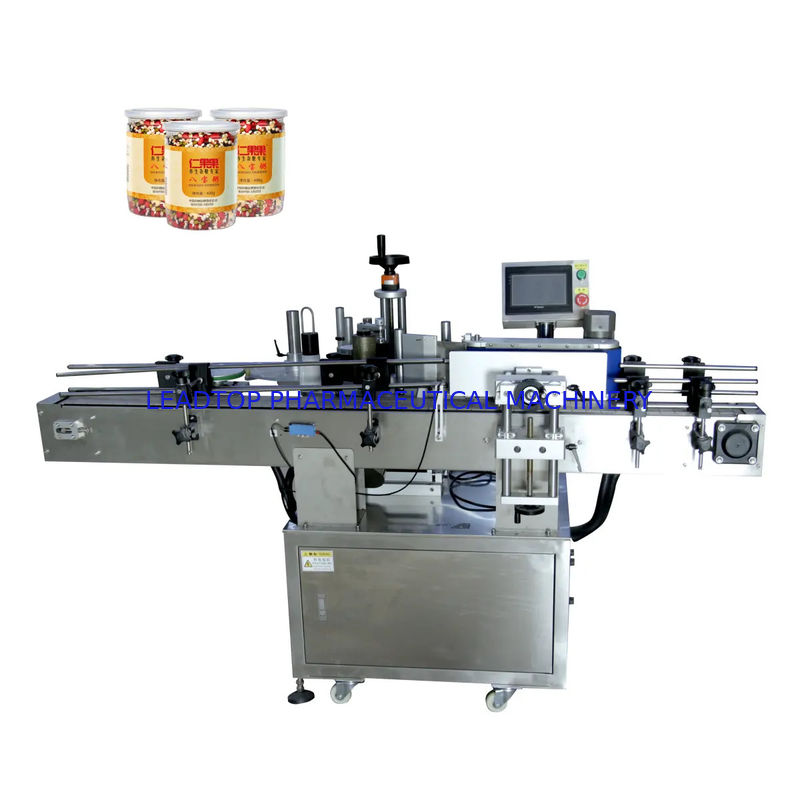 Máquina de rotulagem automática de garrafas redondas para direita ou esquerda para o diâmetro máximo da etiqueta de 350 mm