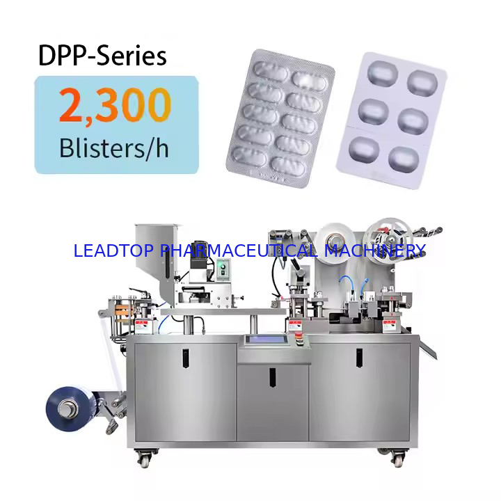 Máquina de Embalagem Blister 0.5-5ml com Nível de Ruído de 75dBA e Pressão de Ar de 0.6MPa