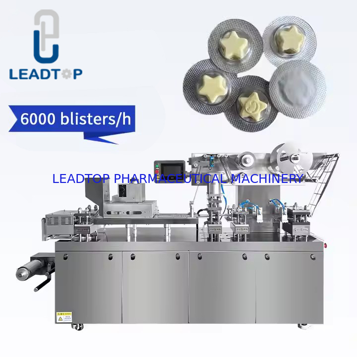 Máquina de embalagem de bolhas PLC com 2 cabeças de soldagem 30-60pcs/min