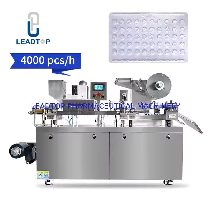 1Máquina de embalagem em bolhas de alta velocidade de 0,5 kW para líquidos ou pastas de 30 a 60 unidades/min