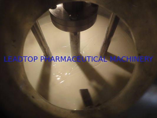 Preço de fábrica Elevador hidráulico de cilindro duplo 5L-20000L Linha de produção de cosméticos Máquina emulsionadora de vácuo