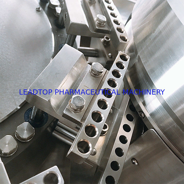 Mini Type Pill Filler Machine seguro, tela táctil de enchimento do dispositivo da cápsula