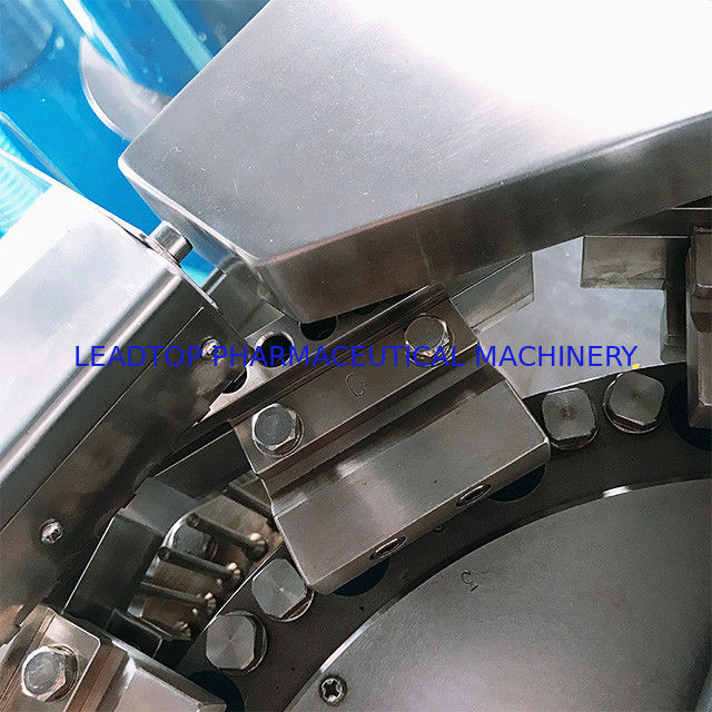 Mini Type Pill Filler Machine seguro, tela táctil de enchimento do dispositivo da cápsula