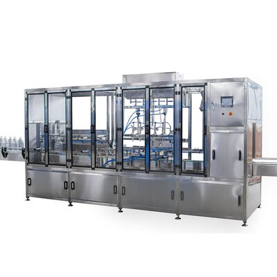 Bom preço Máquina de enchimento de garrafas de água rotativa de 220/380V automática on-line
