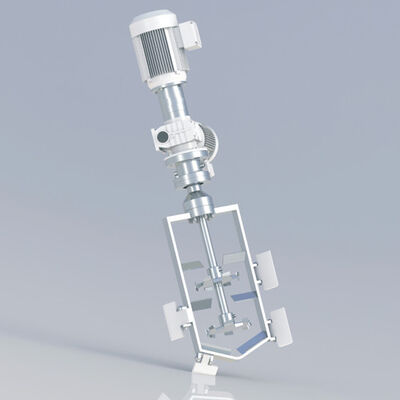 Bom preço Modelos de baixa velocidade de alta cisalhamento 316L de aço inoxidável mexedor mecânico para emulsificação de cosméticos em design compatível com a FDA GMP on-line