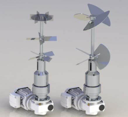 Bom preço Sanitário Bottom Magnetic Stirrer Alimentos/Farmacéuticos/Químicos 316L Inoxidável FDA GMP Sealing Contactless Low-Maintenance on-line