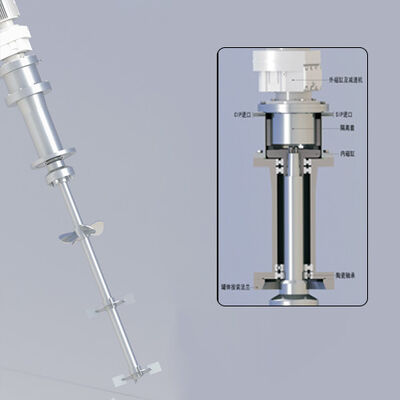 Bom preço Mecador de levitação magnética superior Alimentos Biofarmacêuticos Químicos 316L SS FDA GMP Zero-Bearing Wear Corrosion-Proof on-line