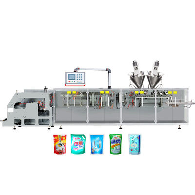 Bom preço 100ml Standup Pouch Roll Film Top Spout Doypack Automatic Horizontal multifunctional packaging machine on-line