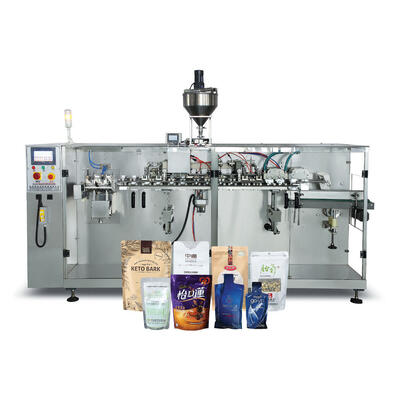 Bom preço Fully Automatic Premade Pouch Filling Nuts Coffee Bean Horizontal multifunctional packaging machine on-line