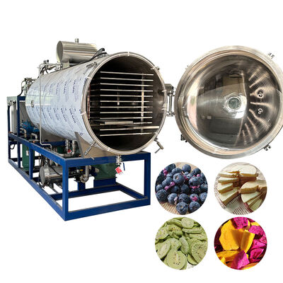 Bom preço Liofilizador de Grande Capacidade 15 kg/lote com Tela Sensível ao Toque e Espaçamento de Prateleira de 70 mm para Liofilização Industrial on-line