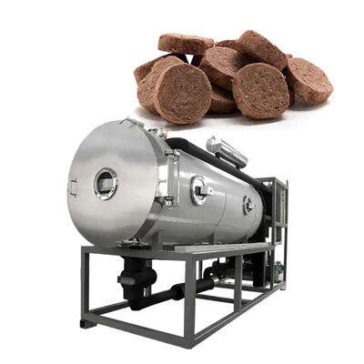 Bom preço Máquina de secagem por congelamento de alta potência de 15 kg/lotação com espaçamento entre prateleiras de 70 mm e tela sensível ao toque para liofilização industrial on-line
