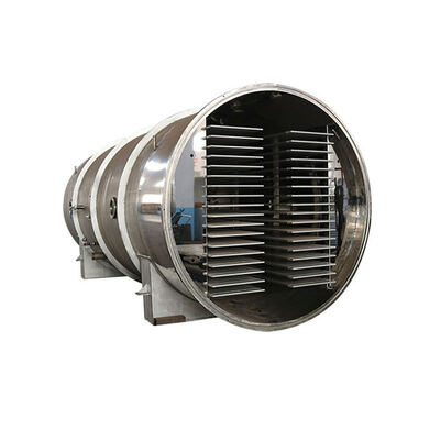 Bom preço Máquina de secagem por congelamento a vácuo de grau industrial estável e durável de 15 kg/lotação, com espaçamento entre prateleiras de 70 mm e funcionamento por ecrã táctil on-line