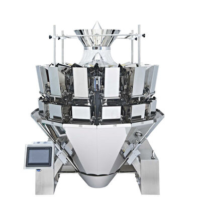 Bom preço pesador automático de 1000g Sugar Packing Machine With Computer Multihead on-line