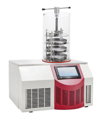 Bom preço Afastamento farmacêutico da prateleira dos secadores 70mm da biotecnologia do vácuo do laboratório on-line